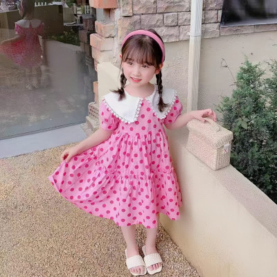 dress girlsa cloud soft swirl children's CHN 38 (020803) - dress anak perempuan (ONLY 1PCS)